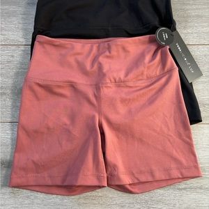 YOGALICIOUS LUX Hi-rise biker shorts 2-pack